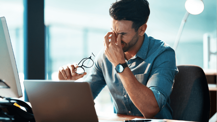 workplace eye wellness and digital eye strain